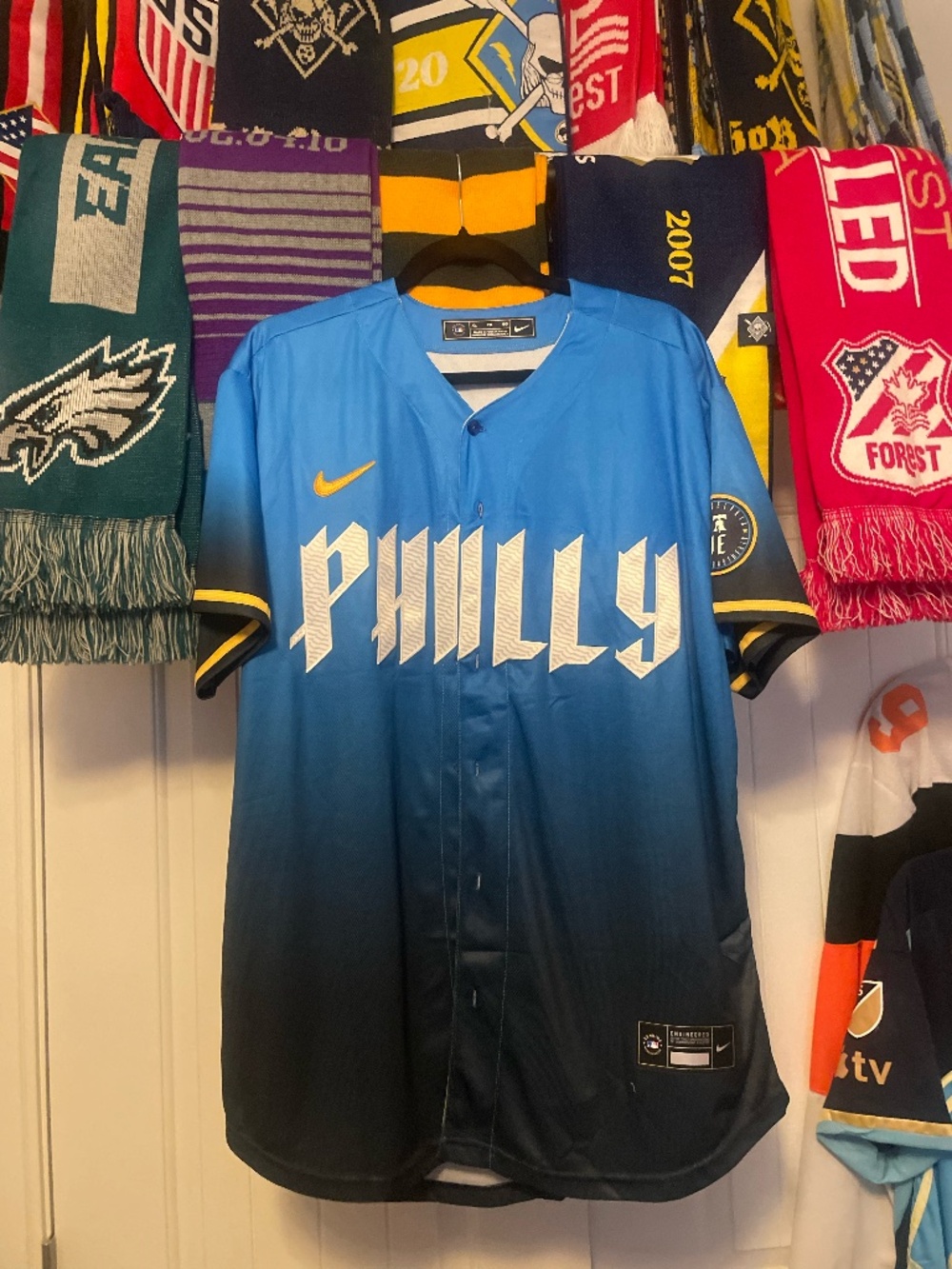 Philadelphia Phillies alternate City Connect Trea Turner jersey